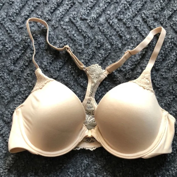 Maidenform Lace Accent Tan Bra - Picture 7 of 7